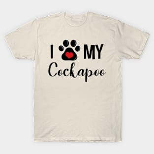 I Love My Cockapoo T-Shirt